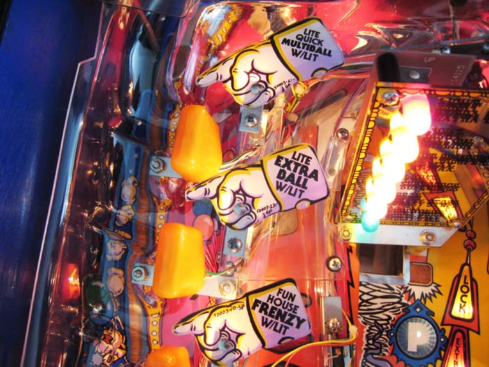 funhouse pinball rudy